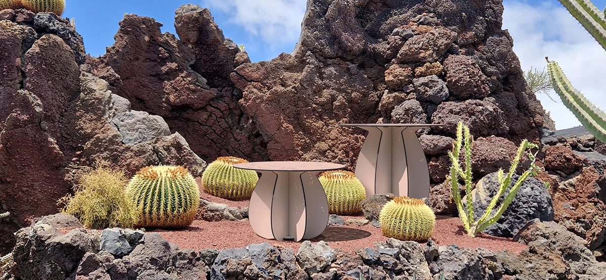 Home Ibride Parodia Magnifica Indoor/Outdoor Table 55 - Small