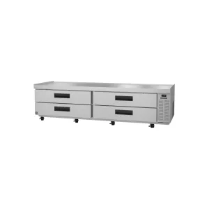 Hoshizaki - CR98A, Commercial 98" 4 Drawer Refrigerated Chef Base 24.75 cu. ft.