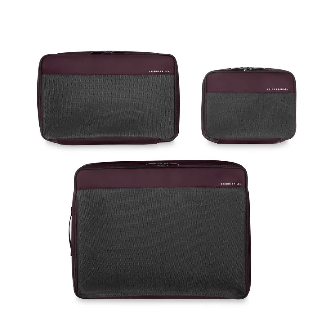 Daily Special Offer Hot Offer Ending Soon Check-In Compression Packing Cube Set - Plum
