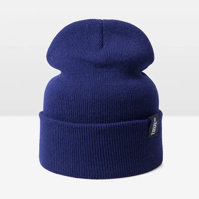 Flash Pick Today Fashion Elastic Winter Hat For Men - Black,Gray,Beige,Navy,Red, Wine