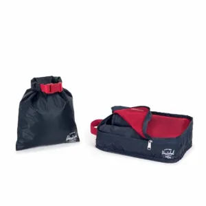 Exclusive Online Discount Dont Miss This Deal Herschel Supply Co. Travel Organizer System - Navy/Red