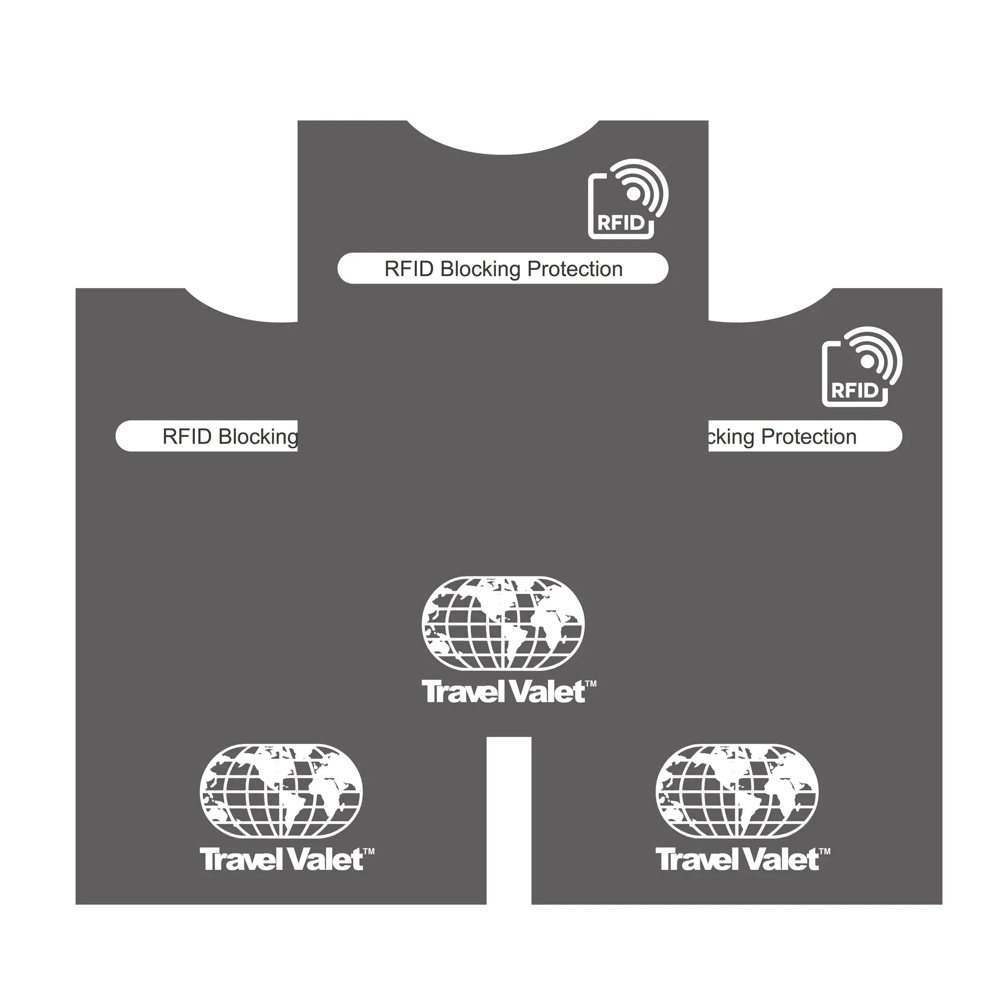 Hot Savings Alert Rfid Card Sleeve - Set Of 3
