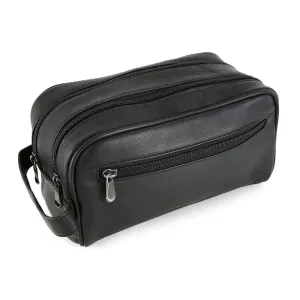 Gift Sale Event Daytrekr Leather Double Zip Travel Kit