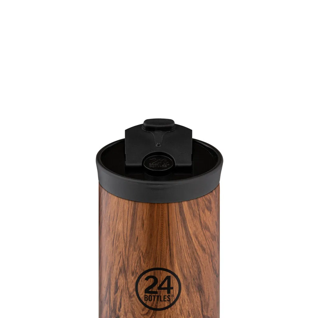 Perfect Gift Sale Hot Price Drop Travel Tumbler 600Ml - Sequoia Wood