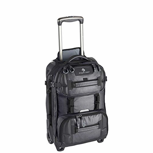 Todays Trending Deals Big Clearance Event Eagle Creek Orv 2-Wheel International Carry-On Rolling Duffel, Asphalt Black