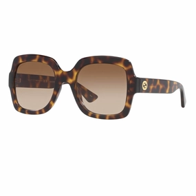 Special Savings Today Shop Today Save Gucci Gg1337S 003 WomenS Sunglasses - Havana Frame, Brown Lenses