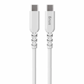 Snug Type-C To Type-C Cable 60W - 2 Meter White MustHave Clearance Todays Trending Deals