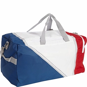 Today Only Special Sailorbags Trisail Duffel (Tricolor - Red/White/Blue)