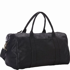 Goodhope Bags Pleather Duffel, Black Hot Pick Online Instant Savings Inside