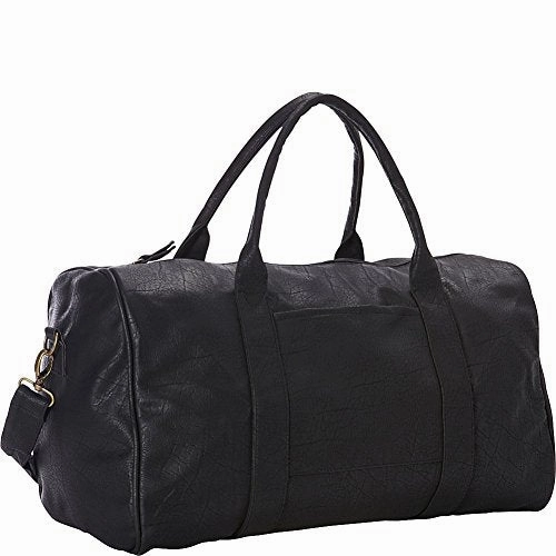 Goodhope Bags Pleather Duffel, Black Hot Pick Online Instant Savings Inside
