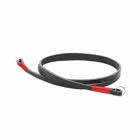 Today Only Offer Gordy'S Lug Mount Horizontal Leather Neck Strap 50In - Black/Red