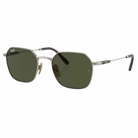 Dont Miss These Savings Gift Sale Event Ray-Ban Jim Titanium Rb8094 926531 - Gold Frame, Green Lens
