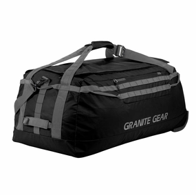 Dont Miss This Steal Granite Gear 36" Wheeled Packable Duffel - Black/Flint