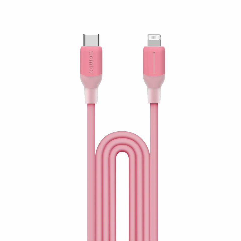 Momax 1-Link Flow | Usb-C To Lightning Charging   Data Transfer Cable 1.2M 35W Grab It Fast