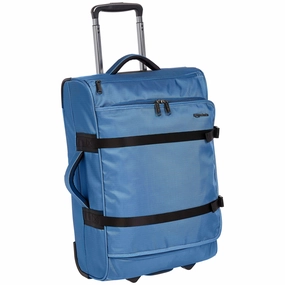 Special Steal Event Amazonbasics Francis Wheeled Duffel, Blue