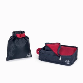 Exclusive Online Discount Dont Miss This Deal Herschel Supply Co. Travel Organizer System - Navy/Red