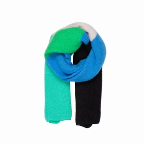 Today Only Discount Last Chance Offer Msh Nellie Heavy Weight Scarf Blue And Green