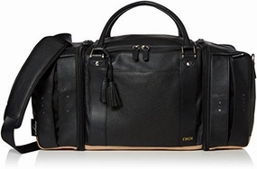Shop the Best Deals The Shrine X Freeman Plat Sneaker Duffel, Black/Gold