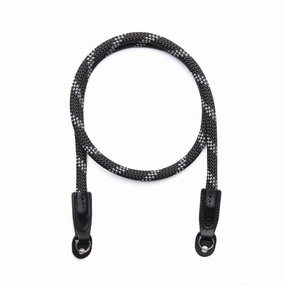 Limited Edition Offer Cooph Rope Camera Strap With Split Ring, 39.4" (100Cm) - Duotone Charcoal