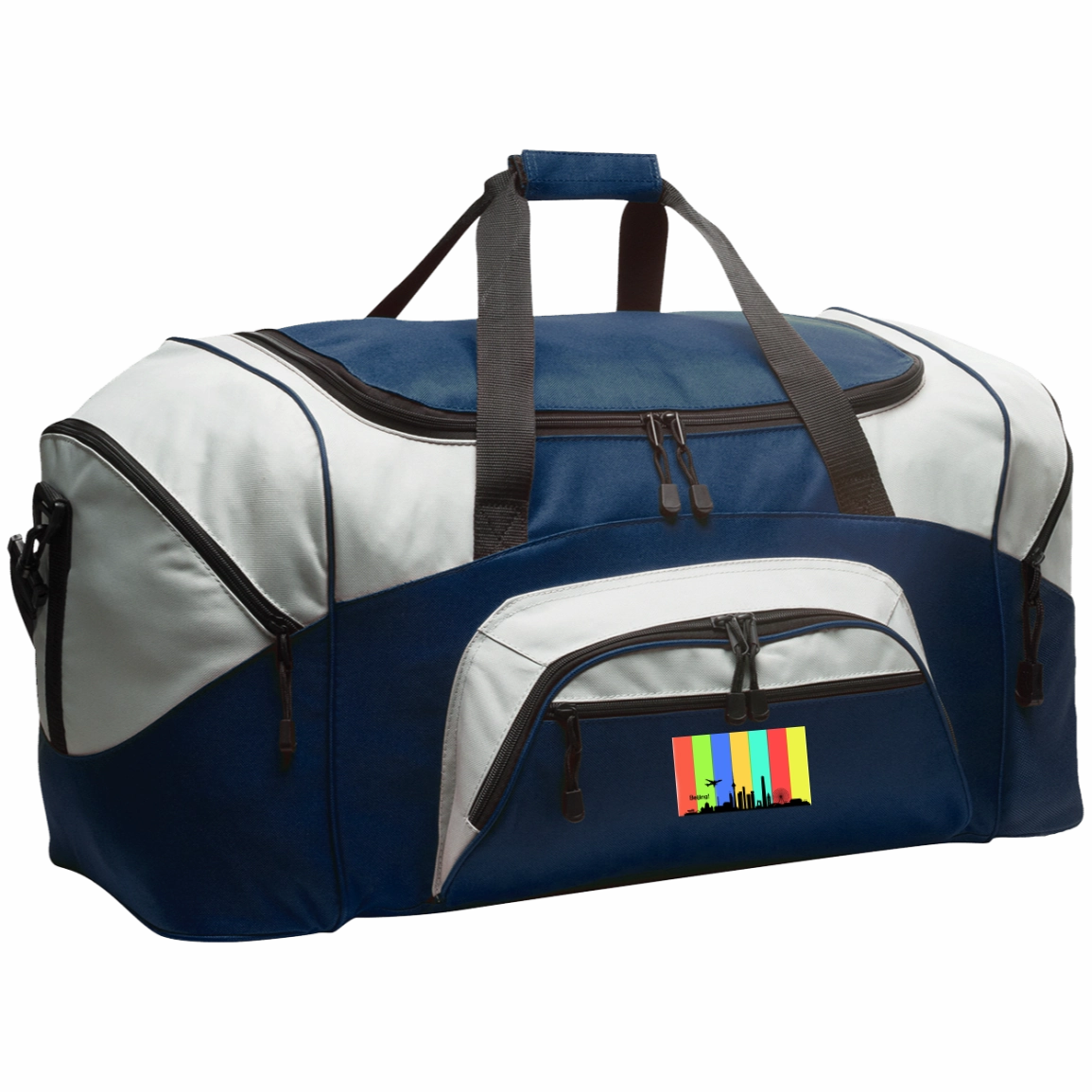 Beijing Travel - Luggage Factory . Colorblock Sport Duffel Dont Miss Todays Deal Hot Savings Alert