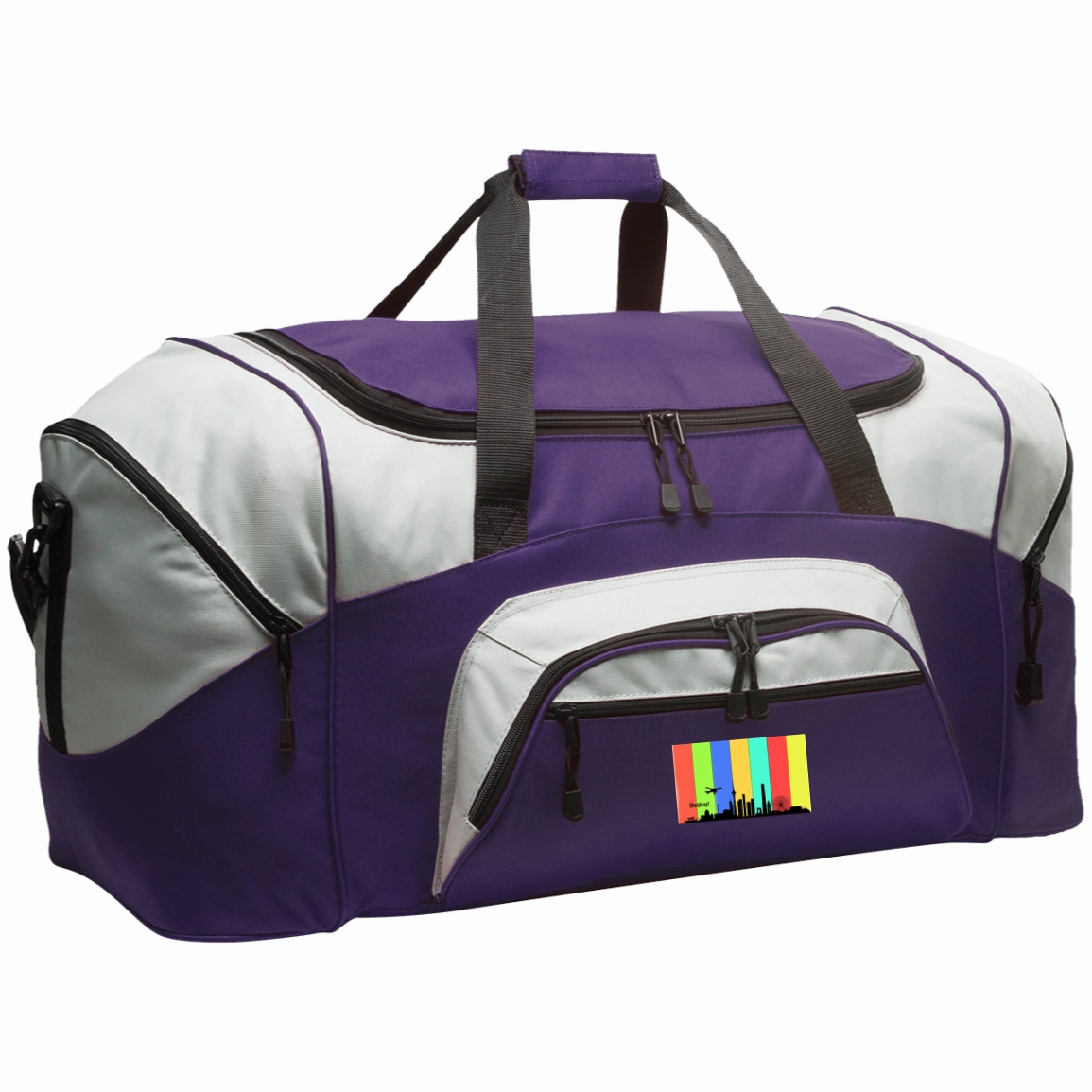 Mega Hot Offer Shop the Savings Now Beijing Travel - Luggage Factory . Colorblock Sport Duffel