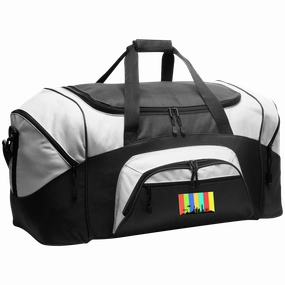 Flash Deal Today Beijing Travel - Luggage Factory . Colorblock Sport Duffel