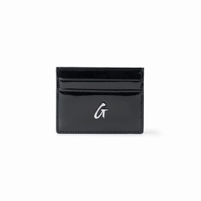 Clearance Event Alert Surprise Offer Now Standard Silver Card Holder - Mirror Black