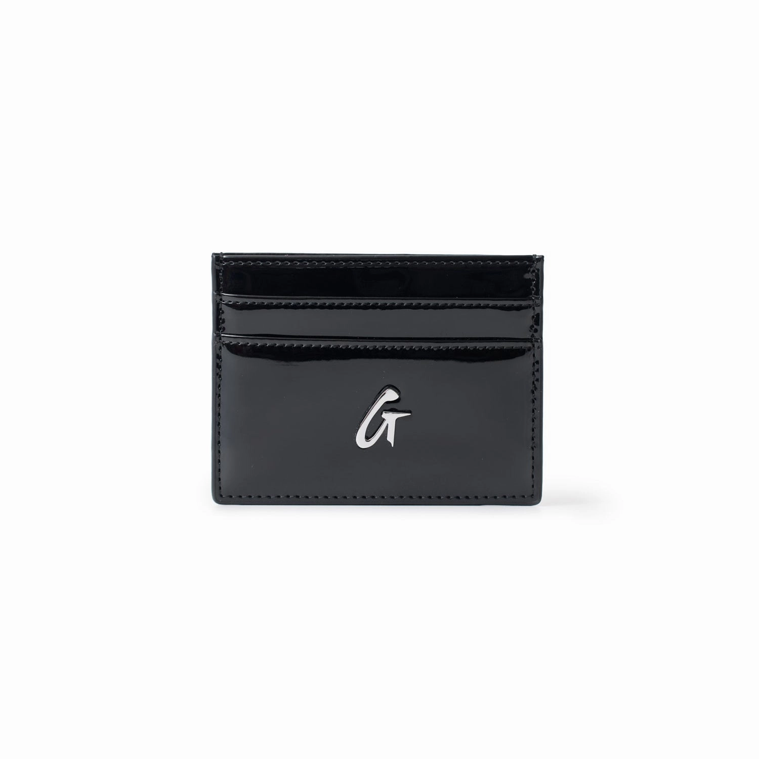 Clearance Event Alert Surprise Offer Now Standard Silver Card Holder - Mirror Black