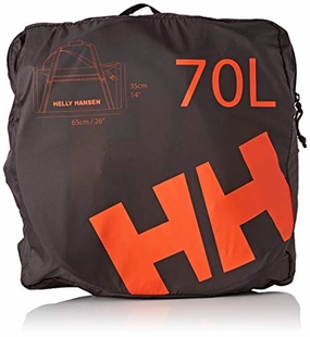 Helly Hansen Hh Duffel Bag 2 Travel Duffle, 60 Cm, 70 Liters, Grey (Ebony) Last Chance Offer