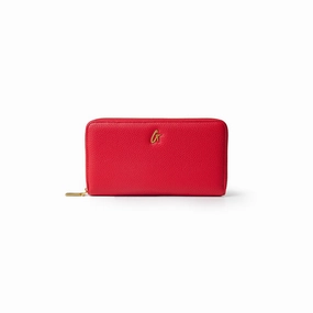Standard Pebble Wallet - Red Shop Grab Savings