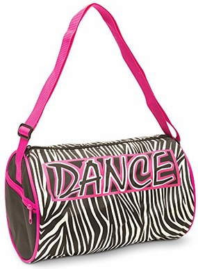 Zebra Dazzle Duffel Grab Save Today Mega Sale Now