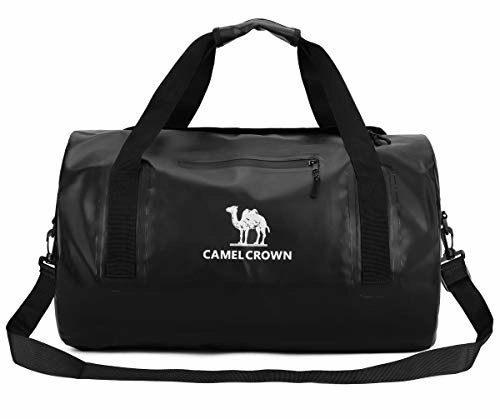 Camel Crown Waterproof Duffle Bag, 43L Lightweight Duffel Bag Traveling Backpack Luggage Bag Dry Today Only Discount Daily Special Offer