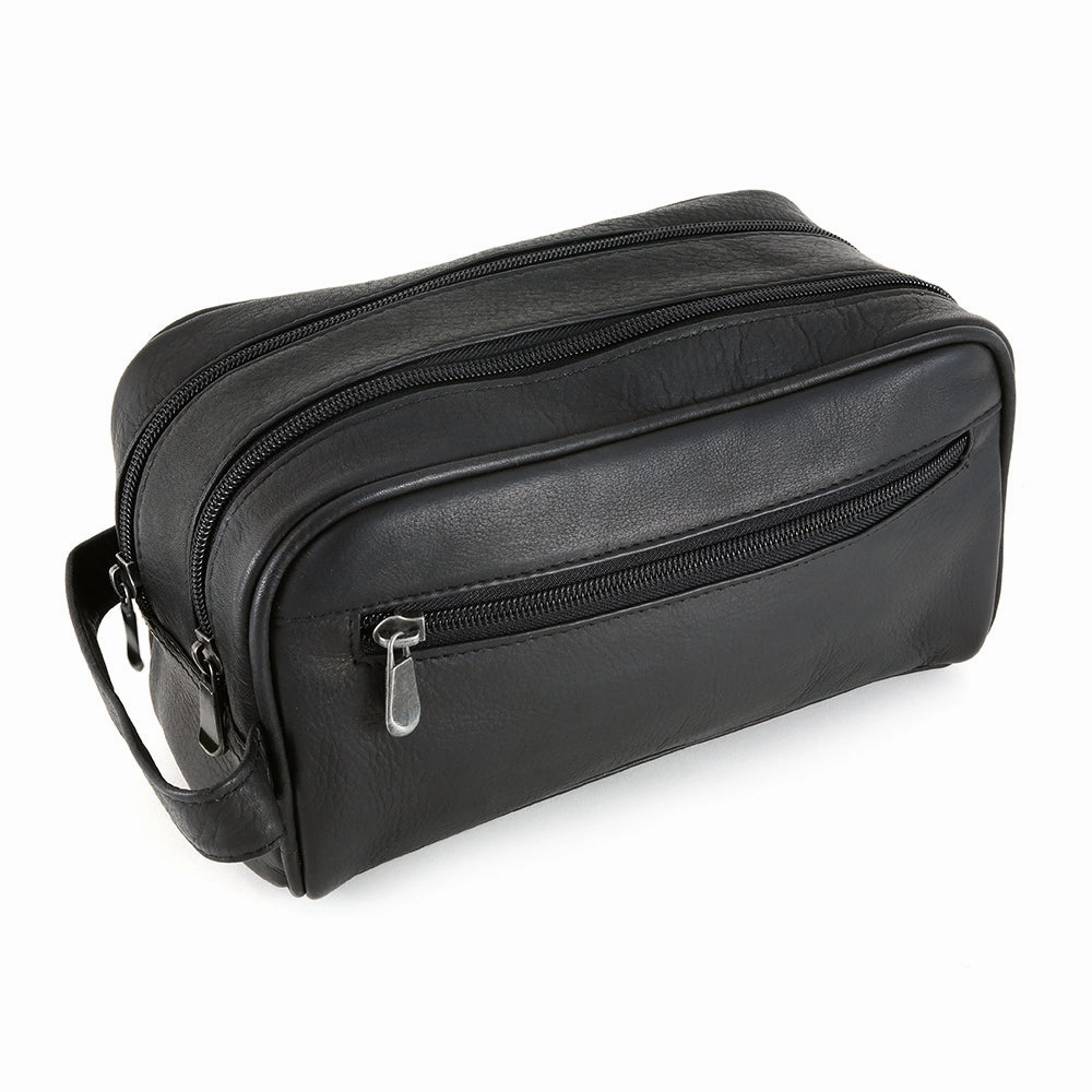 Gift Sale Event Daytrekr Leather Double Zip Travel Kit
