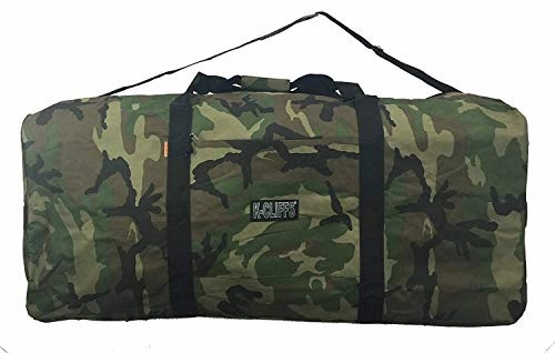 Daily Special Offer Heavy Duty Cargo Duffel Jumbo Gear Bag Big Drum Set Equipment Hardware Bags Large Square Sport Duffel 42 Inch Oversized Rooftop Travel Bag Huge Rack Roof Ball Traveling Roofbag Camo