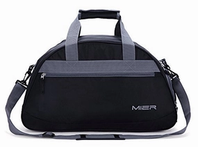 Today Only Savings Mega Online Discount Mier 20Inch Sports Gym Bag Travel Duffel Bag With Shoes Compartment For Women And Men(Black)