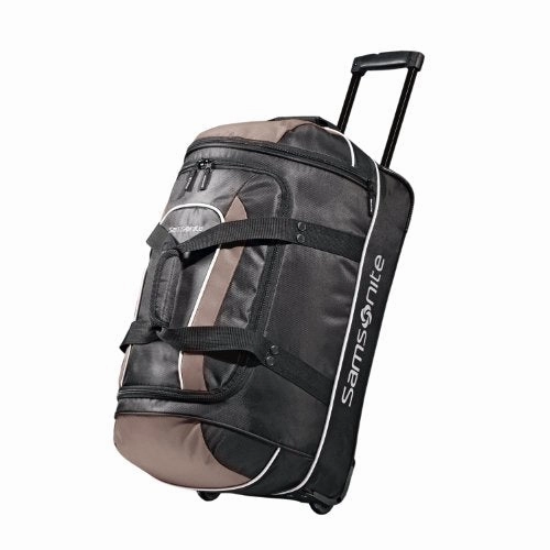 Samsonite Luggage Andante Wheeled Duffel, Black/Grey, 22 Inch Instant Savings Inside