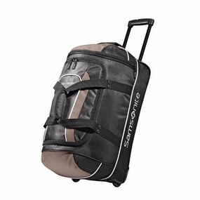 Samsonite Luggage Andante Wheeled Duffel, Black/Grey, 22 Inch Instant Savings Inside