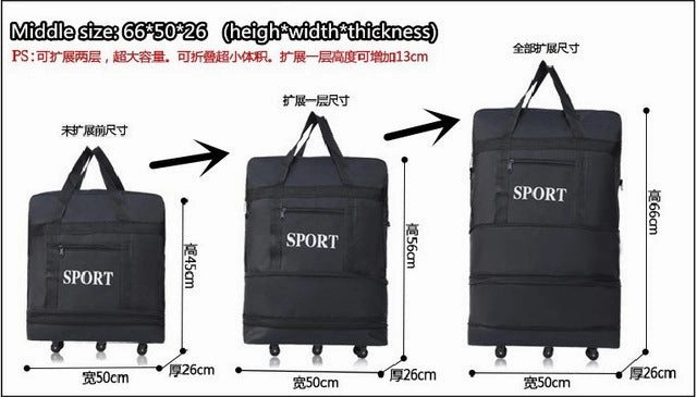 2019 Waterproof Duffel Portable Travel Suitcase Air Bag Unisex Expandable Folding Luggage Bags With Limited Time Hot Deal Online Deal Frenzy