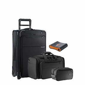 Briggs & Riley Baseline 4-Pc Set- C/O Spinner, C/O Duffel, Toiletry Kit, Portmantos Tracking Device Limited Stock Hot Deal Price Drop Today