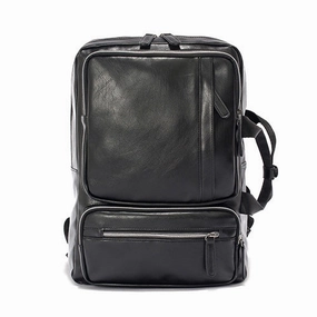 Fashion Pu Leather Backpack For Men - Black,Gray Grab Your Deal Today
