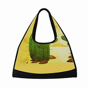 Online Exclusive Offer Huvatt Duffel Bags Cactus Hug Womens Gym Yoga Bag Fun Tote Beach Bag For Men