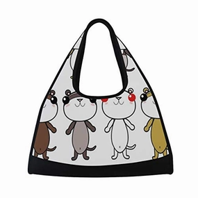 Huvatt Gym Bag Cute Frog Women Yoga Canvas Duffel Bag Sports Tote Bags For Girls Mega Online Discount