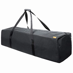 Infanzia 45 Inch Zipper Duffel Travel Sports Equipment Bag, Waterproof Oversize, Black Shop Smart Deals