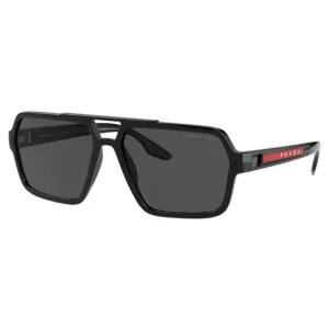 Prada Linea Rossa Ps 01Xs 1Ab02G - Black Frame Polarized Dark Grey Lenses Weekend Specials Limited Time Hot Deal