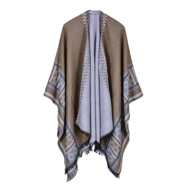 Fashion Winter Poncho Scarf - 6 Colors Trending Hot Deal Price Drop Alert