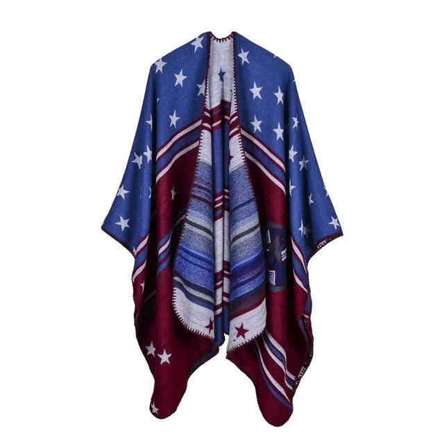 Online Exclusive Savings MustHave Clearance Fashion Winter Poncho Scarf - 6 Colors