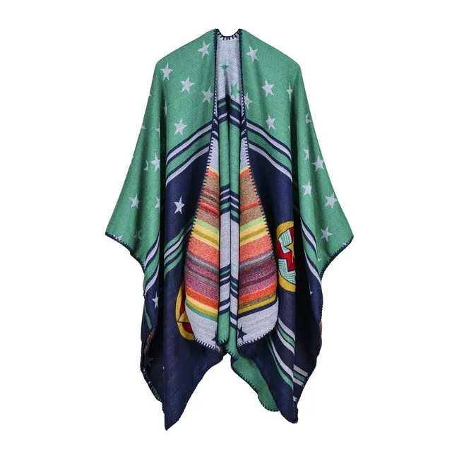 Biggest Savings Now Today Only Discount Alert Fashion Winter Poncho Scarf - 6 Colors