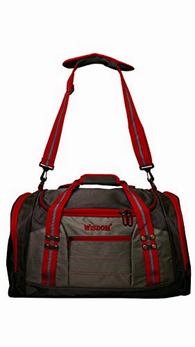 Sports Outdoor Gym Wisdom Duffel Bag (24, Red) Flash Discount Today Todays Best Deal