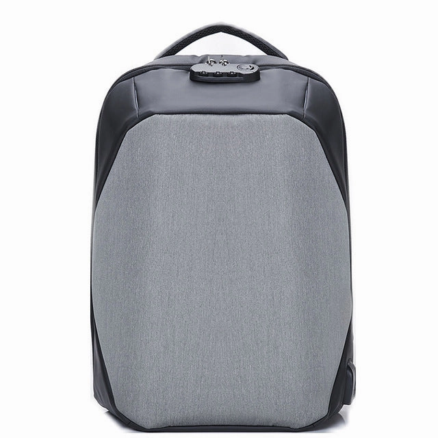 Grab Your Savings EndofWeek Deals Anti-Theft 15.6 Inch Laptop Backpack With External Usb Charge - Black,Gray