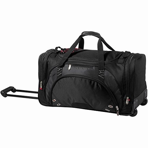 Clearance Event Hot Offer Inside Elleven Proton Wheeled Duffel Bag (26.8 X 12.2 X 13.8 Inches) (Solid Black)